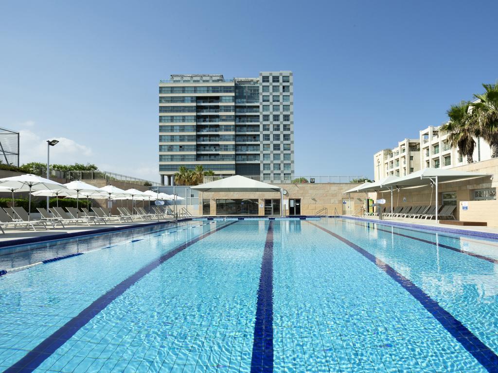 Aparthotel Okeanos On The Beach Herzelia Instalações foto