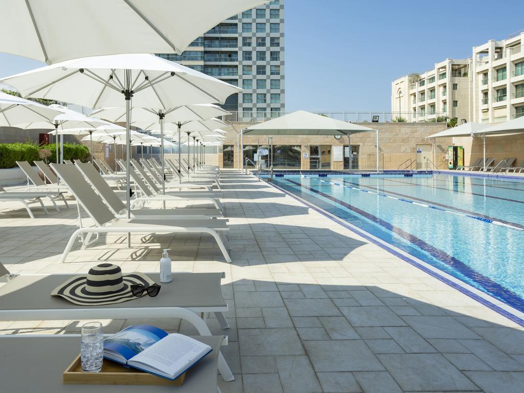 Aparthotel Okeanos On The Beach Herzelia Instalações foto