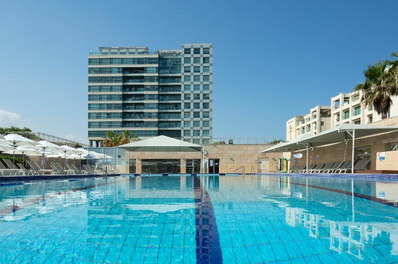 Aparthotel Okeanos On The Beach Herzelia Exterior foto