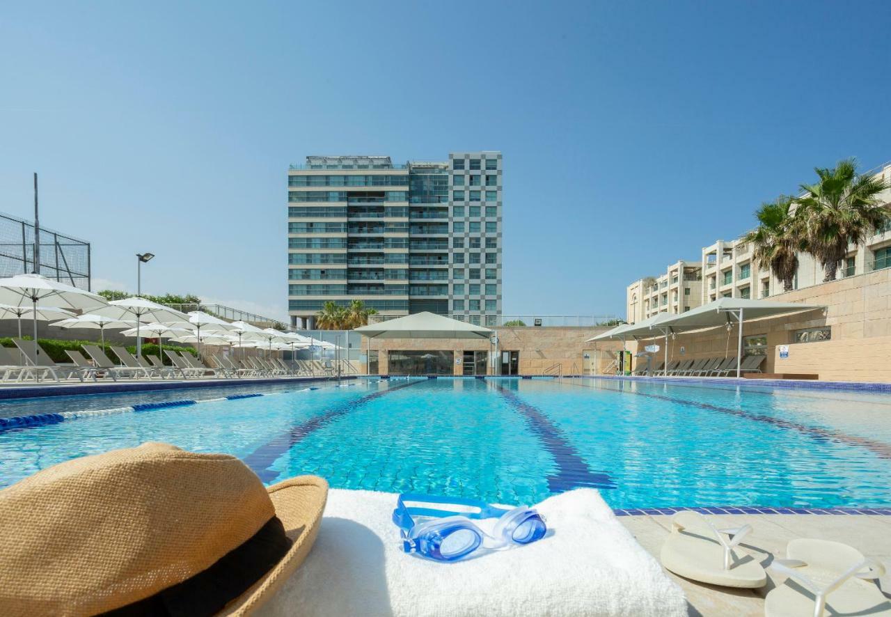 Aparthotel Okeanos On The Beach Herzelia Instalações foto